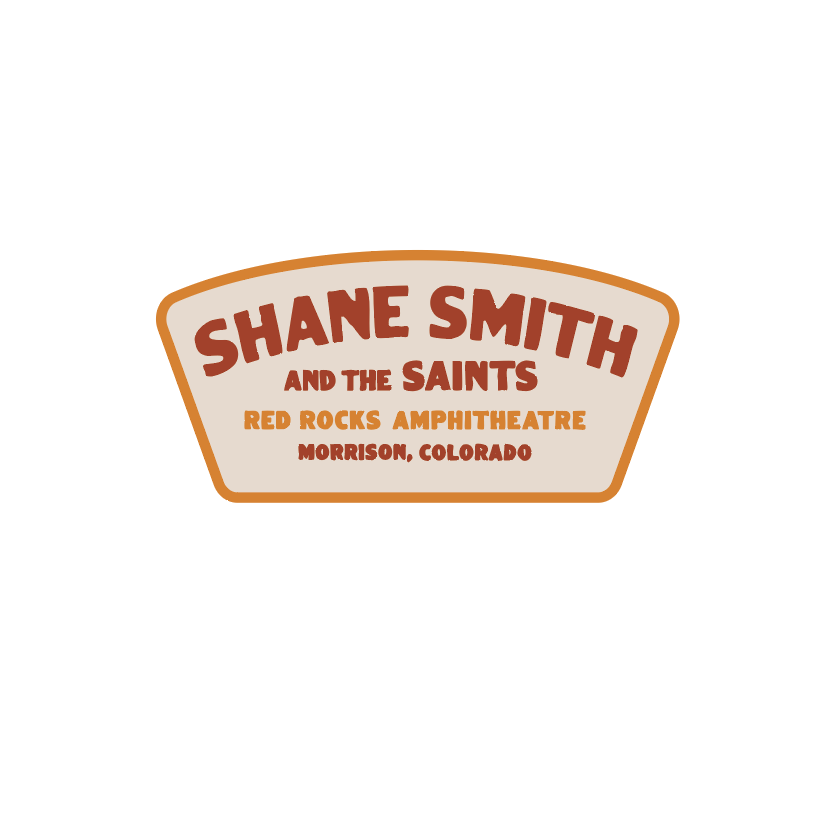 Shane Smith & the Saints x Red Rocks Patch