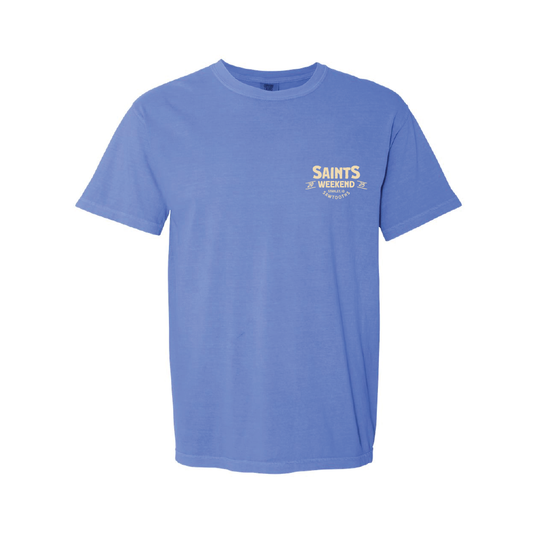 Saints Weekend in Stanley 2025 - Event Tee