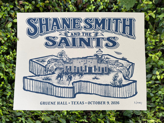 Gruene Hall Silkscreen Poster