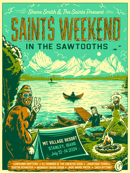 Saints Weekend 2024 Event Poster