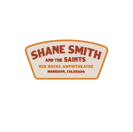 Shane Smith & the Saints x Red Rocks Patch