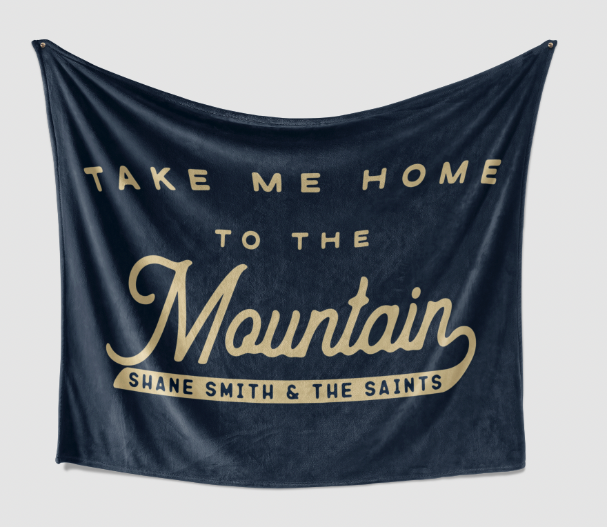 Take Me Home to the Mountain Blanket