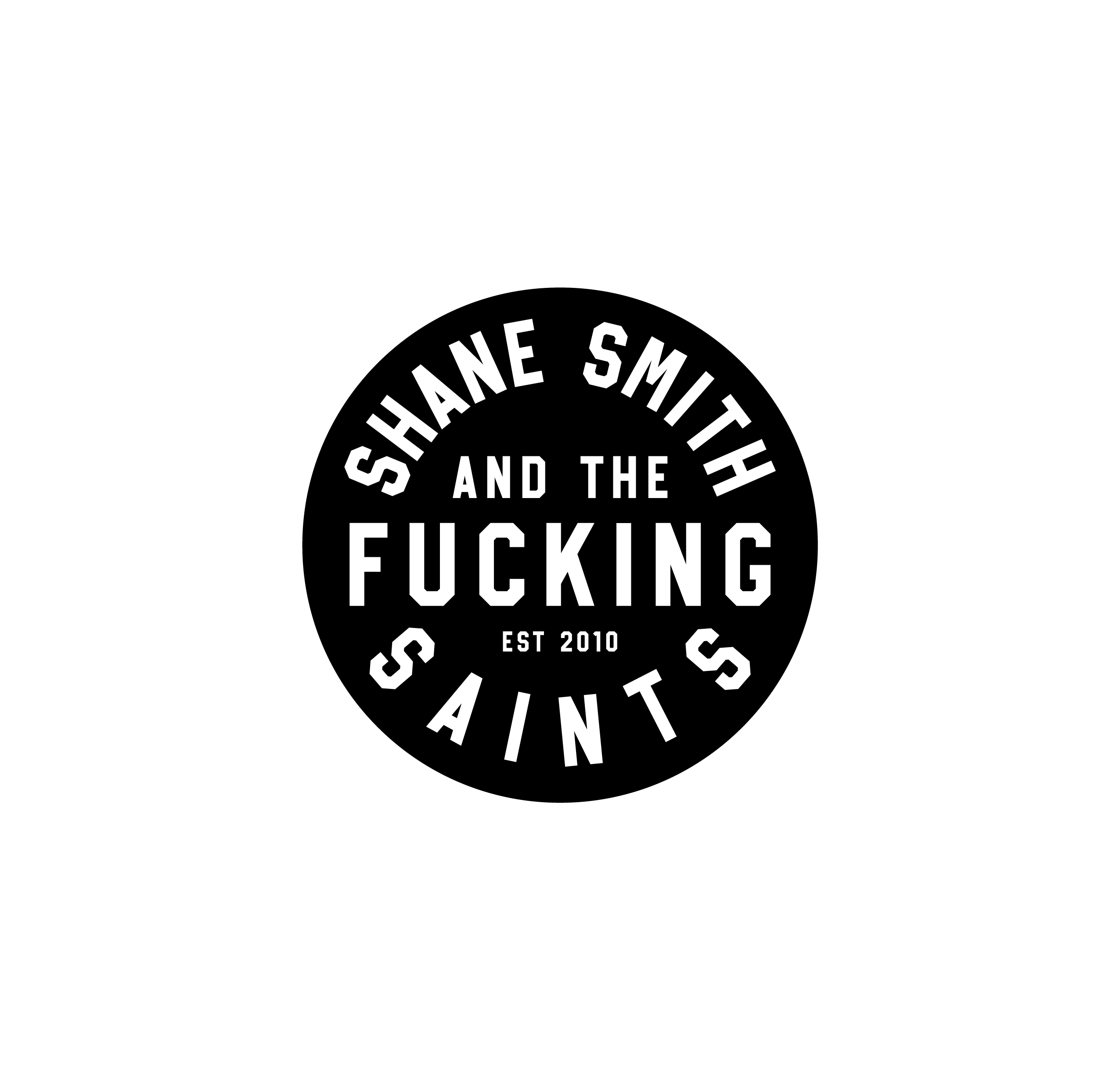 Shane Lettering Saints Stickers - 4 Options – Shane Smith Store