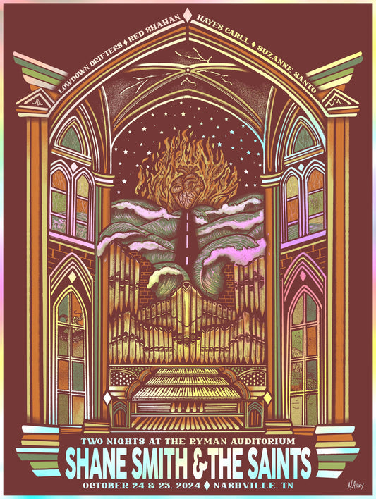 Ryman Auditorium 2024 Posters (2 foil colors)