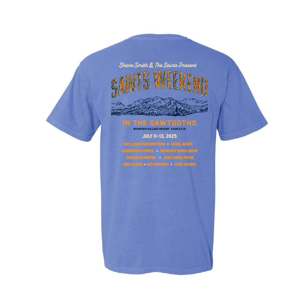 Saints Weekend in Stanley 2025 - Event Tee