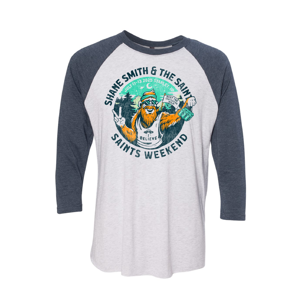 Saints Weekend in Stanley 2025 - Raglan Tee