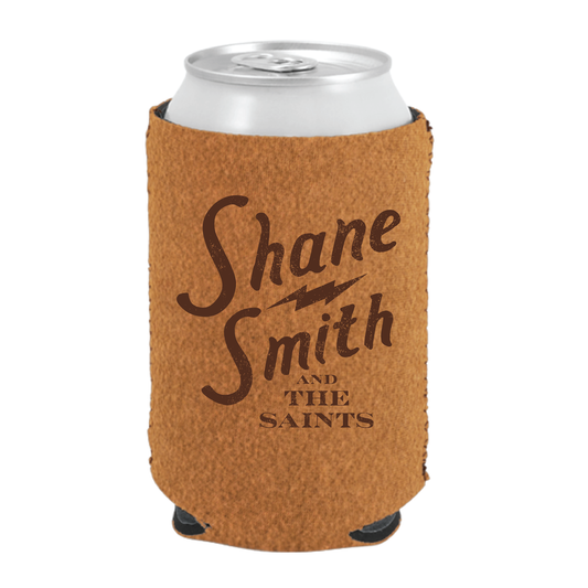 Sueded Bolt Logo Koozie